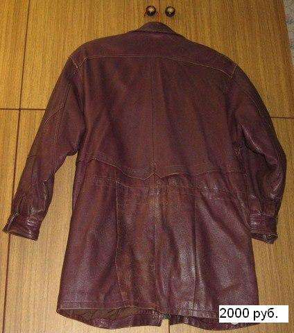 Женская кожанная куртка размер 44-46 цвет вишня в Сыктывкаре фото 4