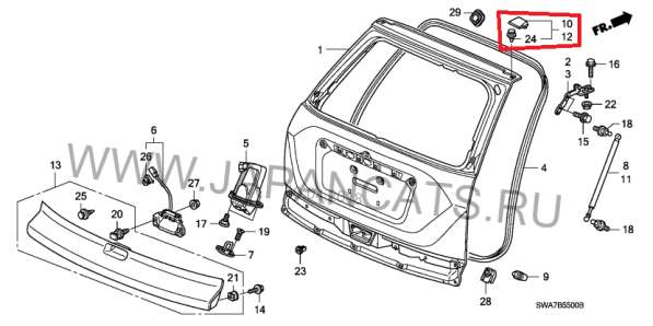 Запчасти для HONDA в Краснодаре фото 5