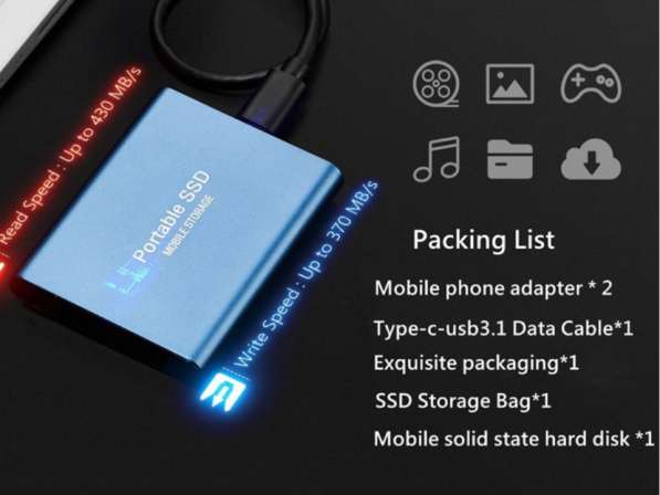 Внешний накопитель SSD 500 Gb в Ивантеевка фото 10