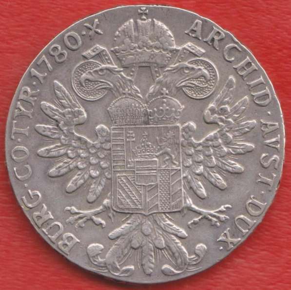 Австрия Талер Марии Терезии 1780 г. серебро в Орле фото 4