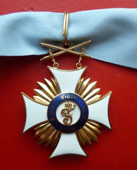 Германия Вюртемберг Орден Фридриха Крест Командора с мечами в Орле фото 11