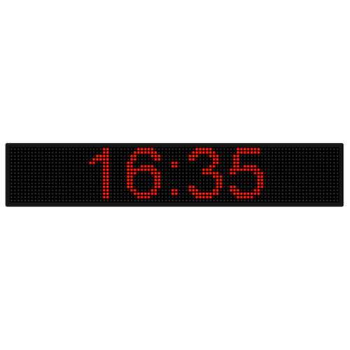Часы, термометр - табло бегущая строка в Чайковском
