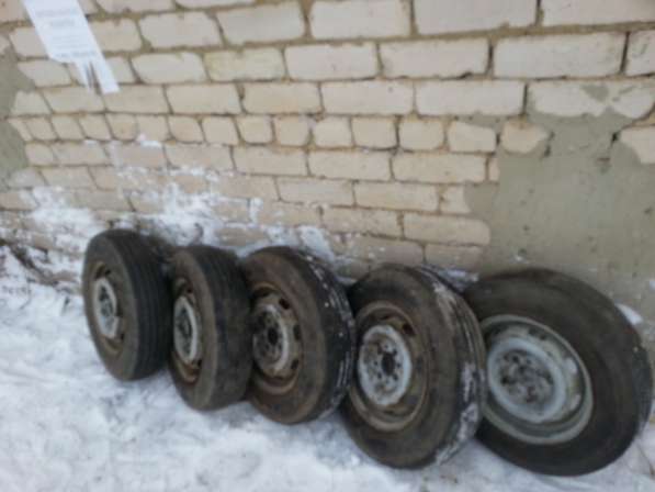 Комплект колес от ВАЗ 21011 с дисками в Челябинске