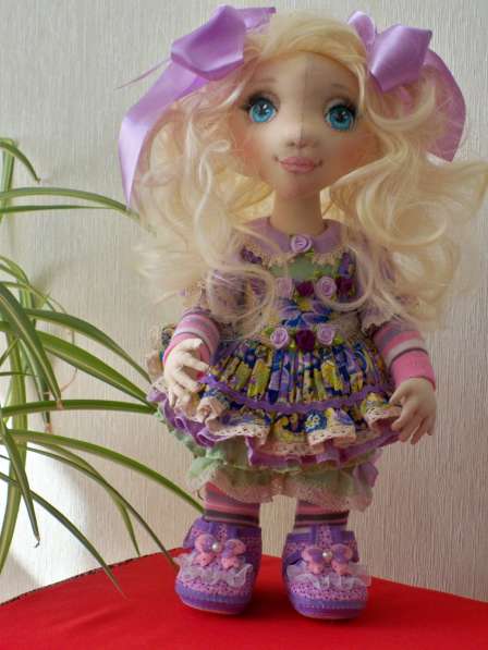 Текстильная интерьерная кукла СОФИЙКА в Тольятти фото 4