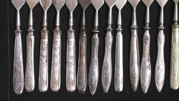 Столовые приборы СССР вилки ложки ножи серп и молот в Саратове фото 19