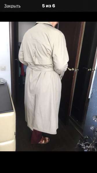 Плащ женский бежевый в Москве фото 3