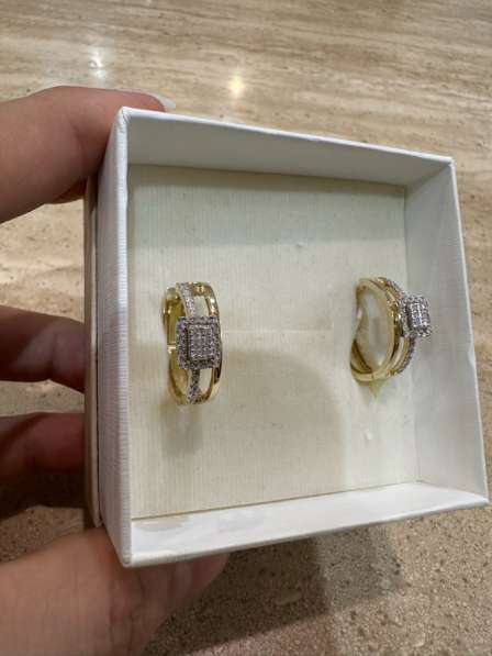 Бриллинтовые сережки