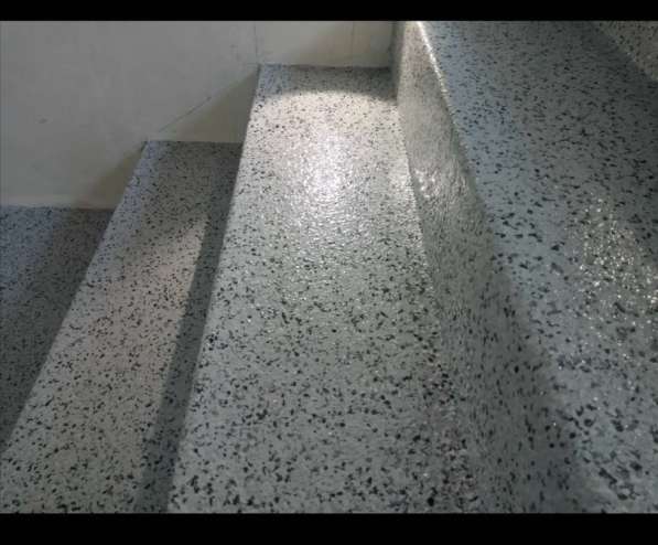 Полы полимерные и топинговые в Махачкале фото 12