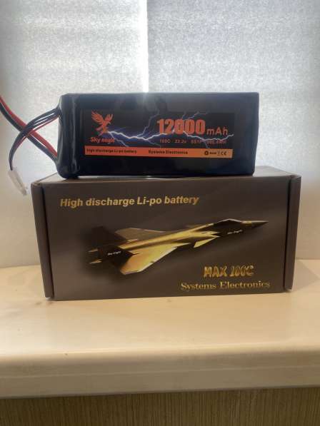 Аккумулятор для FPV 6s 12000mAh 22,2V XT60 100C в Москве