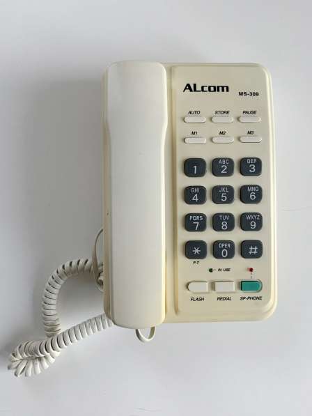Телефон проводной кнопочный ALcom MS-309
