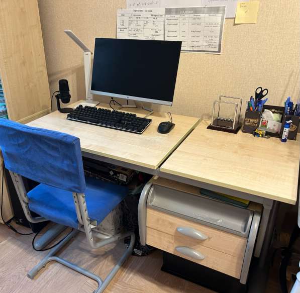 Растущая парта и стул