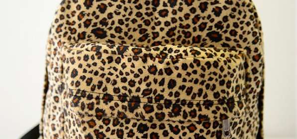 Рюкзак городской Леопард с ушками в фото 5