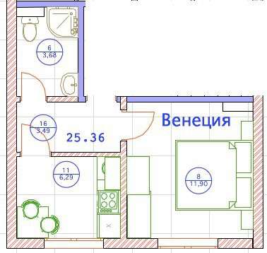 Продам однокомнатную квартиру в Люберцы. Жилая площадь 26 кв.м. Этаж 2. Дом панельный. 