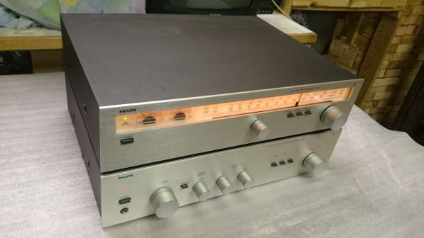 PHILIPS 102 AM-FM stereo tuner,302 stereo amplifer в Мурманске