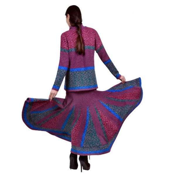 Вязаный комплект в фото 6