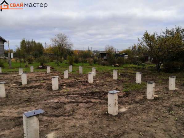 Свайные фундаменты для строительства в Костроме фото 3