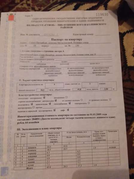 Квартира в пос. Металлострой С-Пб в Санкт-Петербурге фото 13