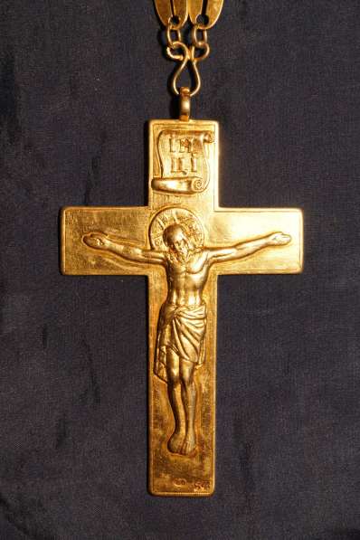 Наградной наперсный павловский крест. Москва, XIX век. в Санкт-Петербурге фото 9