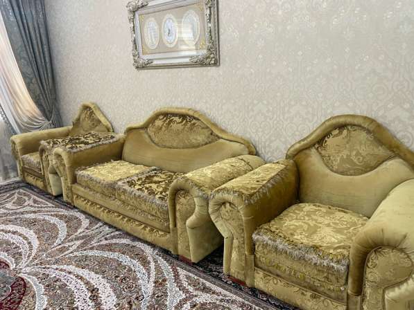 Продается диван с креслами в хорошем состоянии