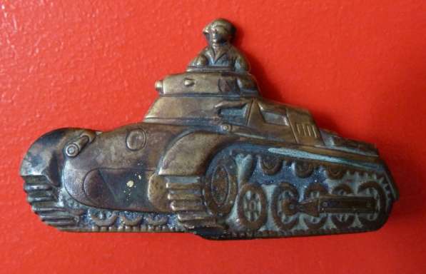 Германия 3 рейх памятный знак Танкист танковые войска Panzer