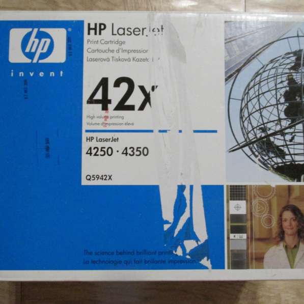 Картридж для HP LaserJet 4250, 4350 (Q5942х) (чер) в Раменское