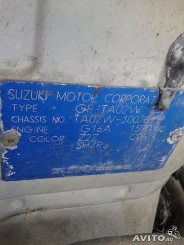 автозапчасти Suzuki Escudo в Ангарске фото 3