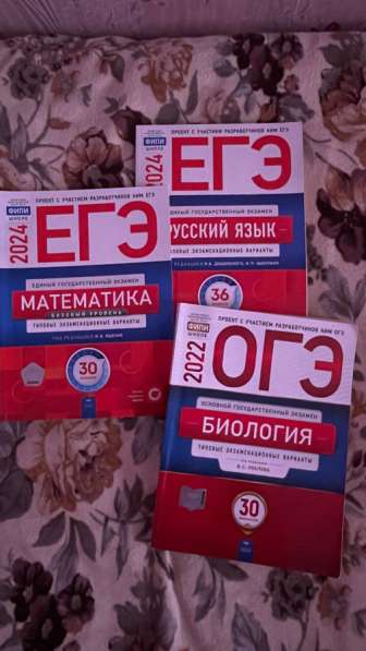 Учебники ОГЭ и ЕГЭ