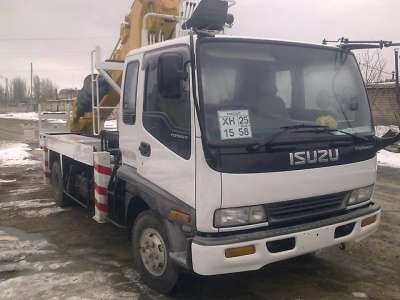 бурильно-крановую машину Isuzu FORWARD