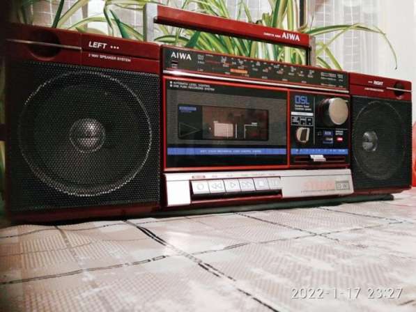 Магнитола редкая AIWA-CS240 (не использовалась)
