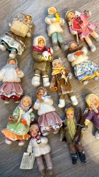 Ватные игрушки на елку в Москве фото 6