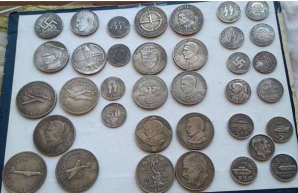 Монеты Германии. 3 рейх. Гитлер в Москве фото 5