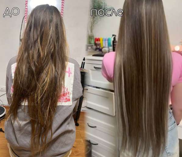 Наращивание волос в Санкт-Петербурге фото 3