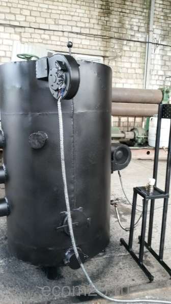 Котел Эком на отработке воздухогрейный тепловая пушка в Владивостоке фото 3