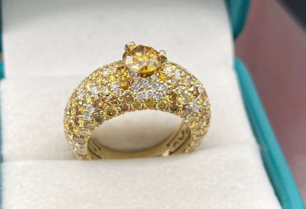 Золотое кольцо с бриллиантами в Махачкале фото 7