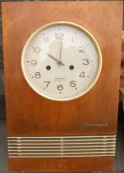 Часы настенные Янтарь, в деревянном корпусе в Ставрополе фото 6