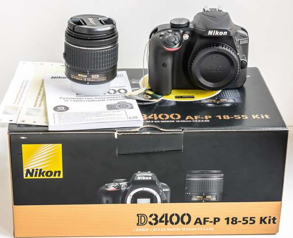 Nikon D3400 18-55 Kit PCT в Москве