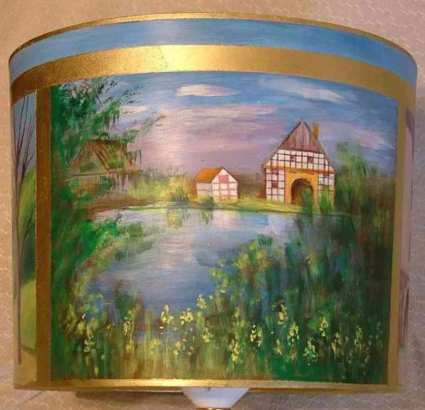 Лампа ручной работы (A224) в Москве фото 3