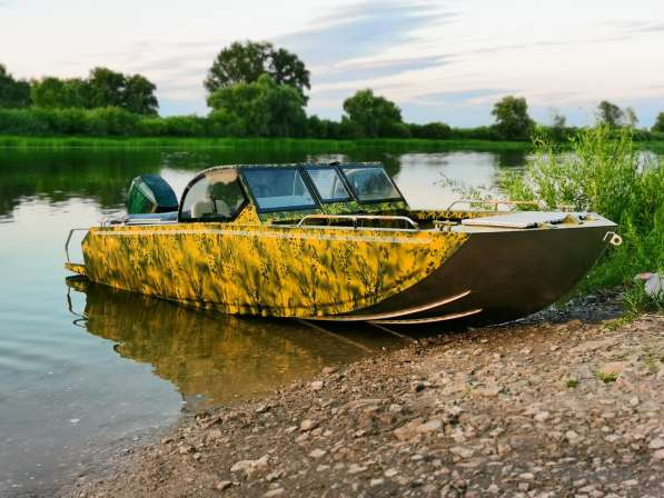 Алюминиевая лодка "Карп-патруль" на заказ в Самаре