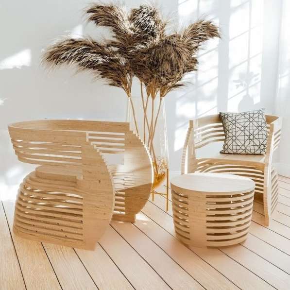 Дизайнерские панели из дерева, любой дизайн в фото 4