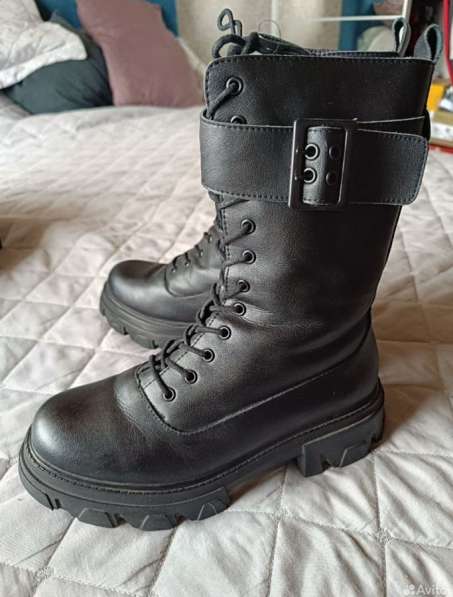 Сапоги зимние натуральная кожа