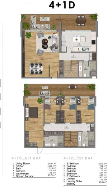5-к. квартира 250м² Турция, Анталья, Алтынташ в фото 10