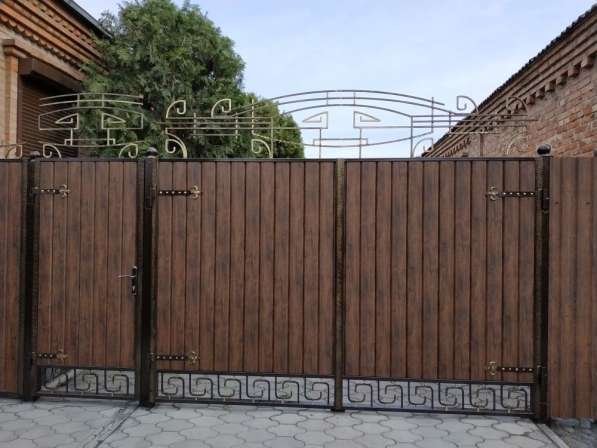 Забор, навес, ворота, ангар, решетки – изготовление монтаж! в Ростове-на-Дону фото 12