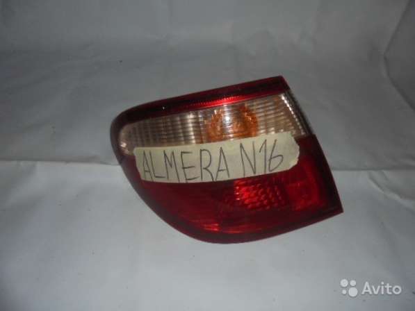 Фонарь левый Nissan Almera N16