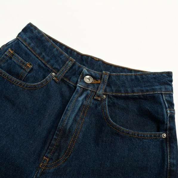 Новые всесезонные джинсы синие бренда Bavona Denim, Турция в фото 4