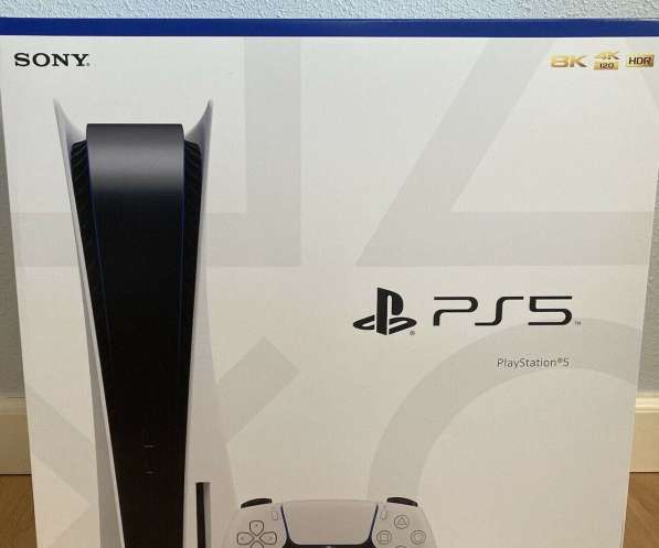 Ps5 New Sony PlayStation 5 + 5 игр и 2 беспроводных контролл
