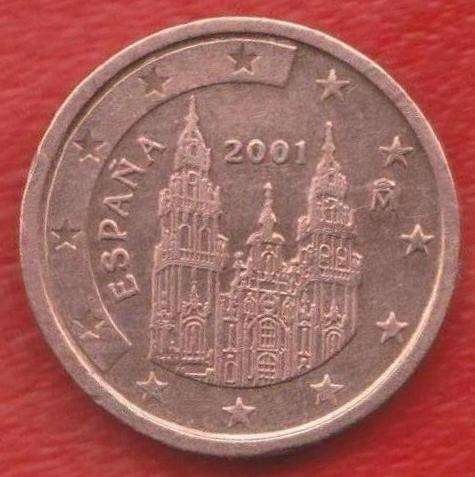 ЕВРО Испания 2 евроцента 2001 г. цент в Орле фото 4