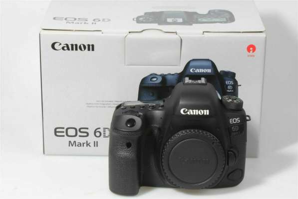 Canon EOS 6D Mark II 26.2MP Digital SLR Camera - Black Kit
