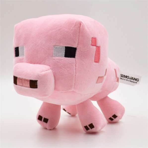 Мягкая игрушка Свинья Майнкрафт (Pig)