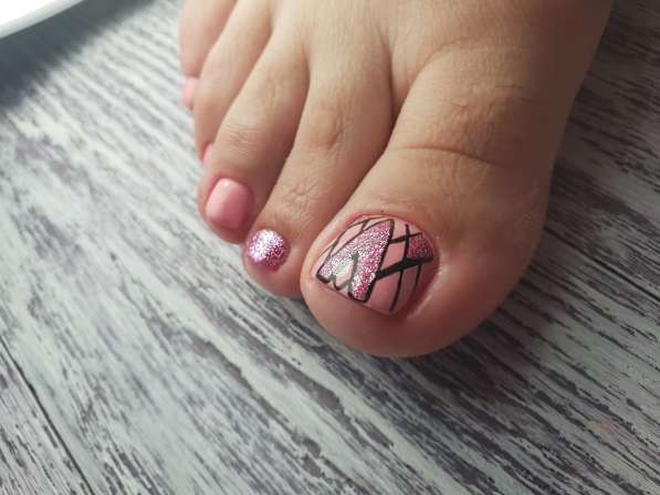 Маникюр+гель-лак в Санкт-Петербурге фото 3