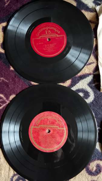 Пластинки патефонные продаю в фото 3